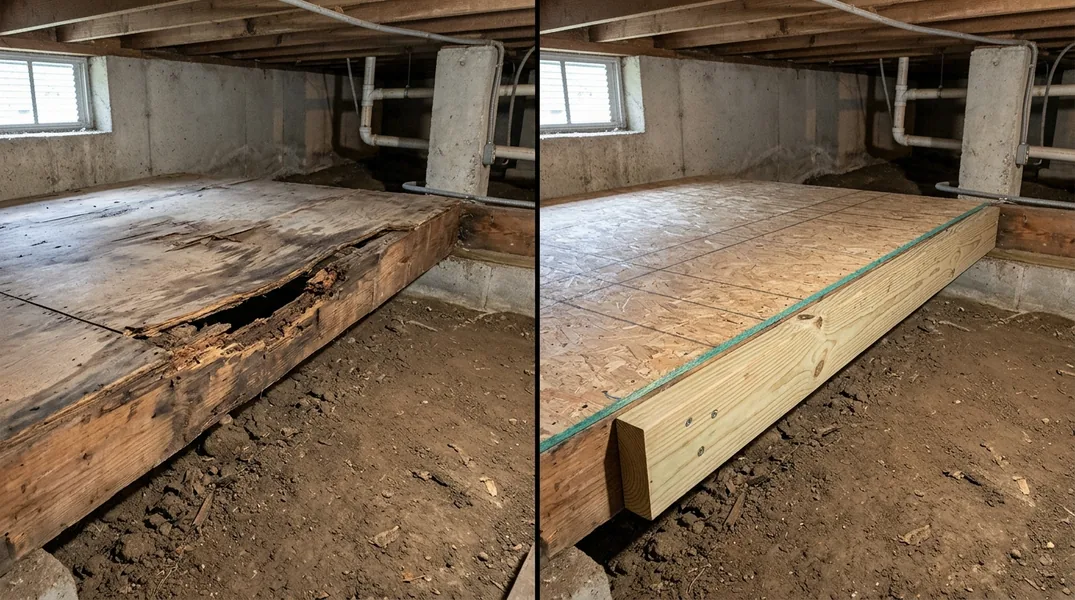 Sagging Floors Over Eugene Crawlspaces: Causes, Fixes and Real Costs
