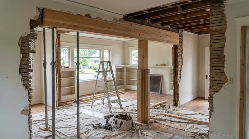 Beam Replacement & Load-Bearing Wall Removal Eugene